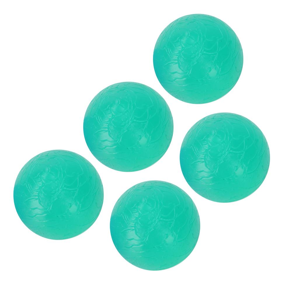 5pcs Silicone Hand Grip Exercise Pressure Relief Massage Grip Strengthener Fitness