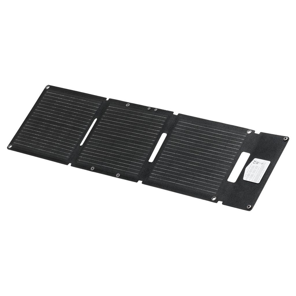 30W Foldable Solar Panel Charger, 16BB N-Type Monocrystalline Solar Panel 24% Efficiency, Ultra-Light Portable with USB-A, USB-A (QC3.0) & Type-C