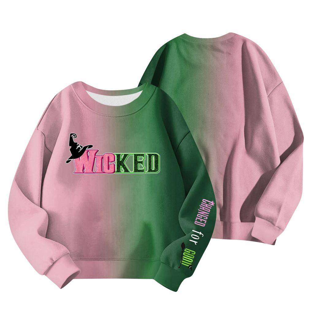 Children's Hoodie Boys And Girls Fashion Printed Long-sleeved Hoodie 3-14 Years