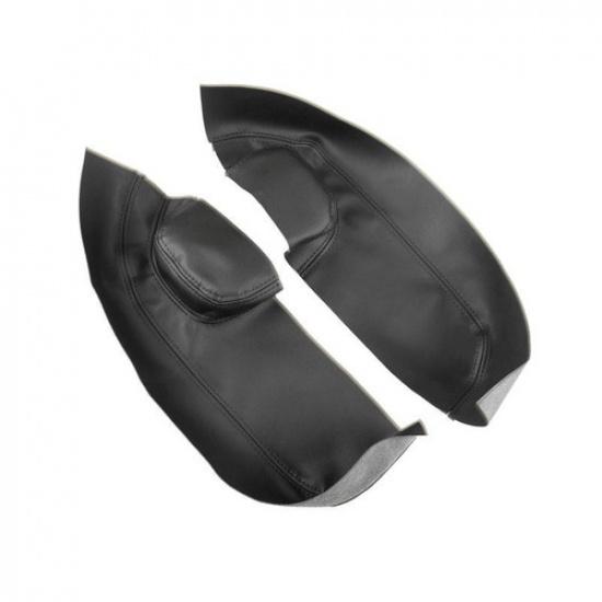 Front Interior Door Handle Armrest Panel Leather Cover For Dodge Caravan 4 2004