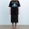 Cluto Black Champagne Skirt