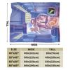 Megadeths Band Art Blanket Quality Warm  Throw Blanket Autumn Boy Girl Couch Chair Print Bedspread