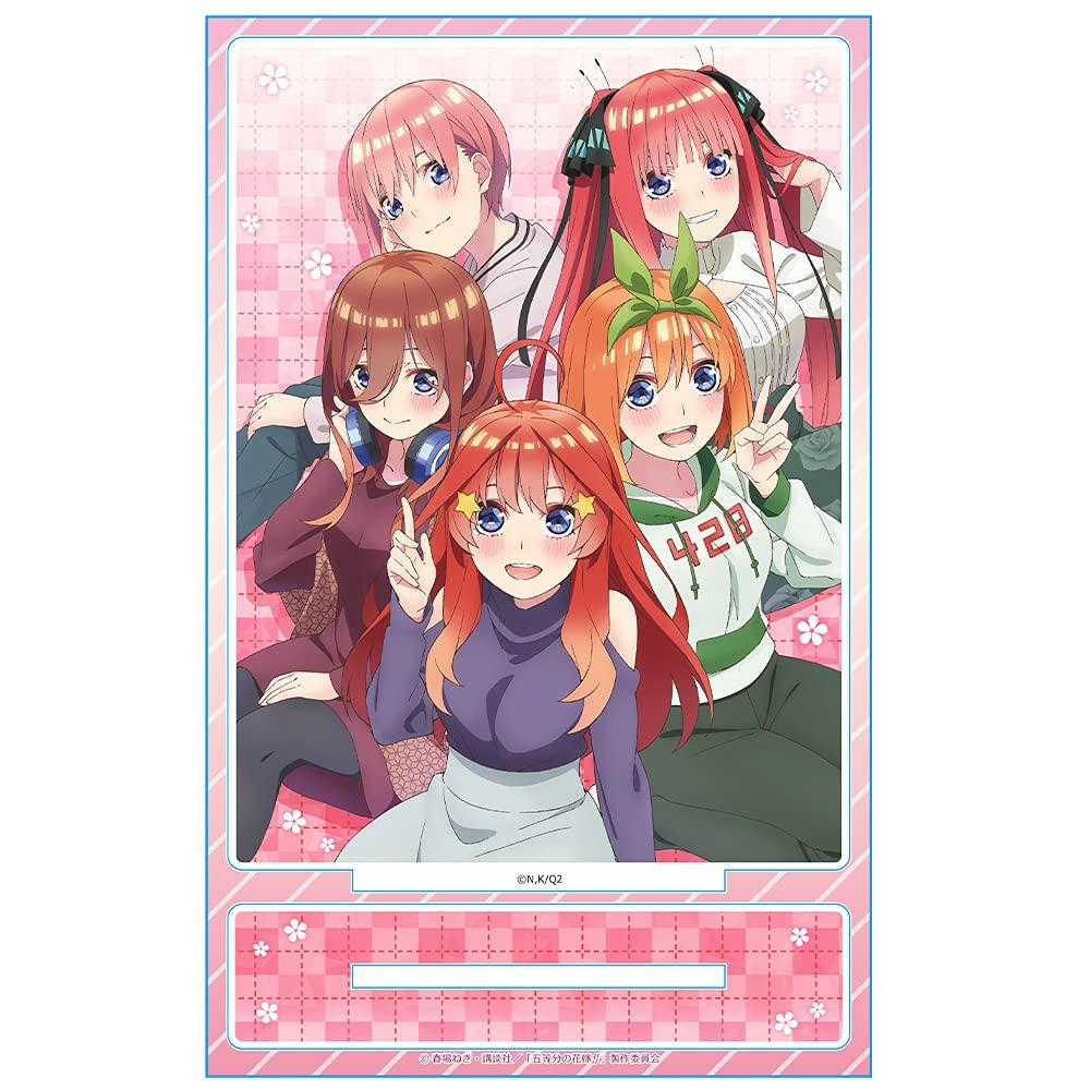 The Quintessential Acrylic Portrait A and Quintuplets2 [Ichika, Nino, Miku, Yotsuba, Itsuki]