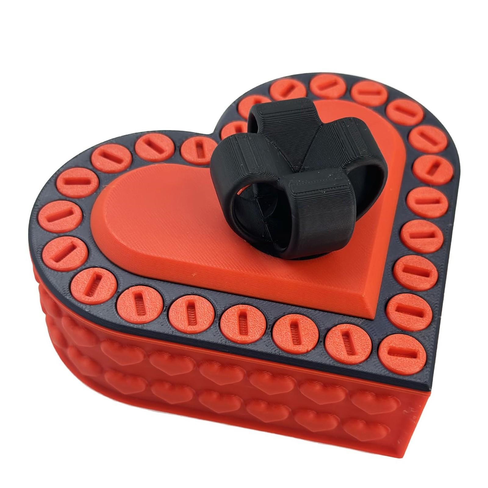 

Раздражающая подарочная коробка с винтами, разберите коробку, чтобы получить подарок, головоломка из коробки, игрушка-сюрприз, забавная рождественская любовная коробка, веселый контейнер для денег и карт One Size