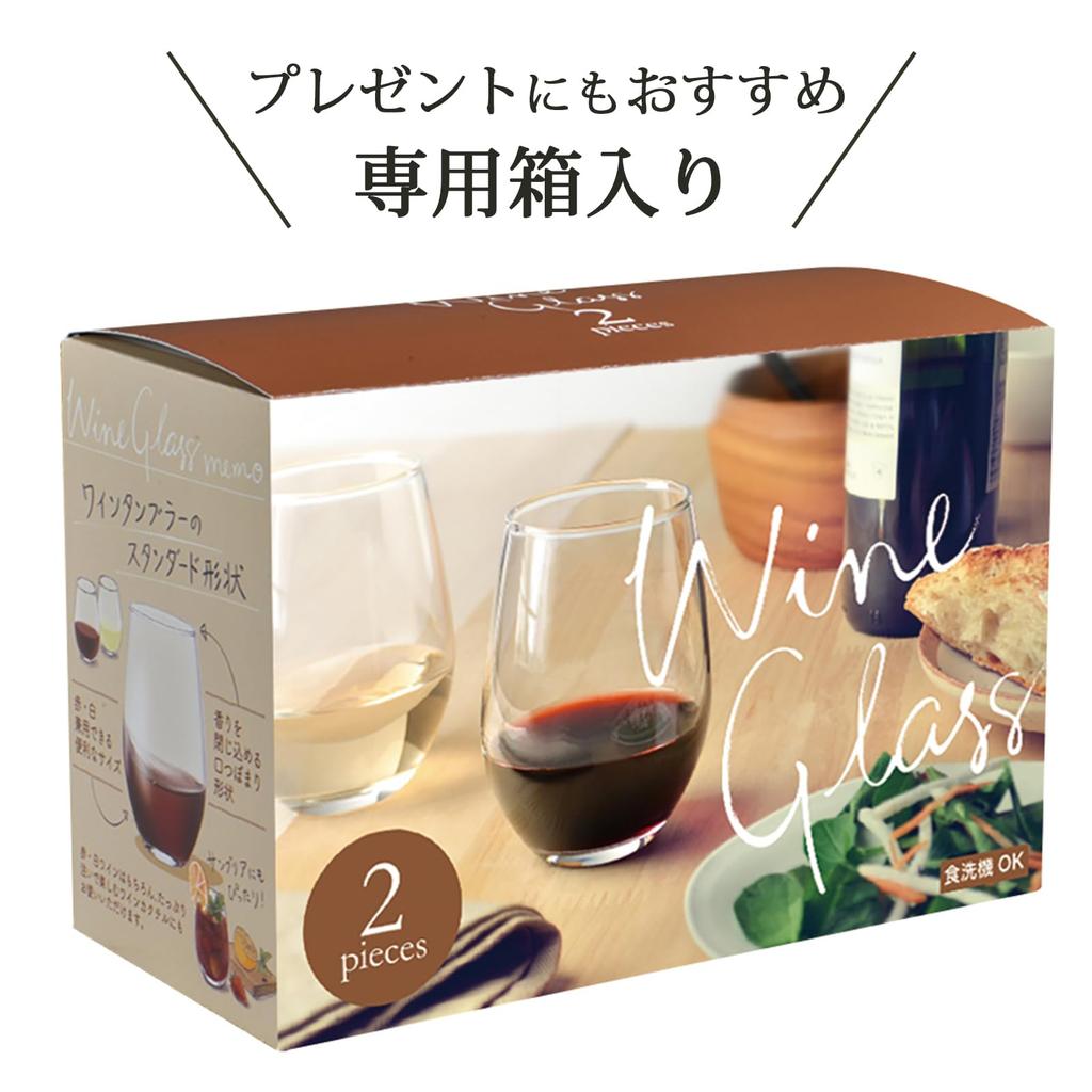 Toyo Sasaki Glass Wine Set of 2 Glasses, Clear, 325ml, G101-T270,