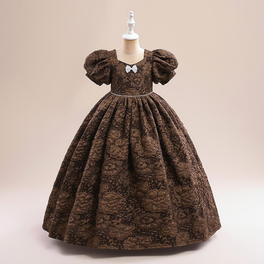 

Вечернее и свадебное платье для девочек-цветочниц с юбкой-пачкой — идеально подходит для игры на фортепиано 120 cm