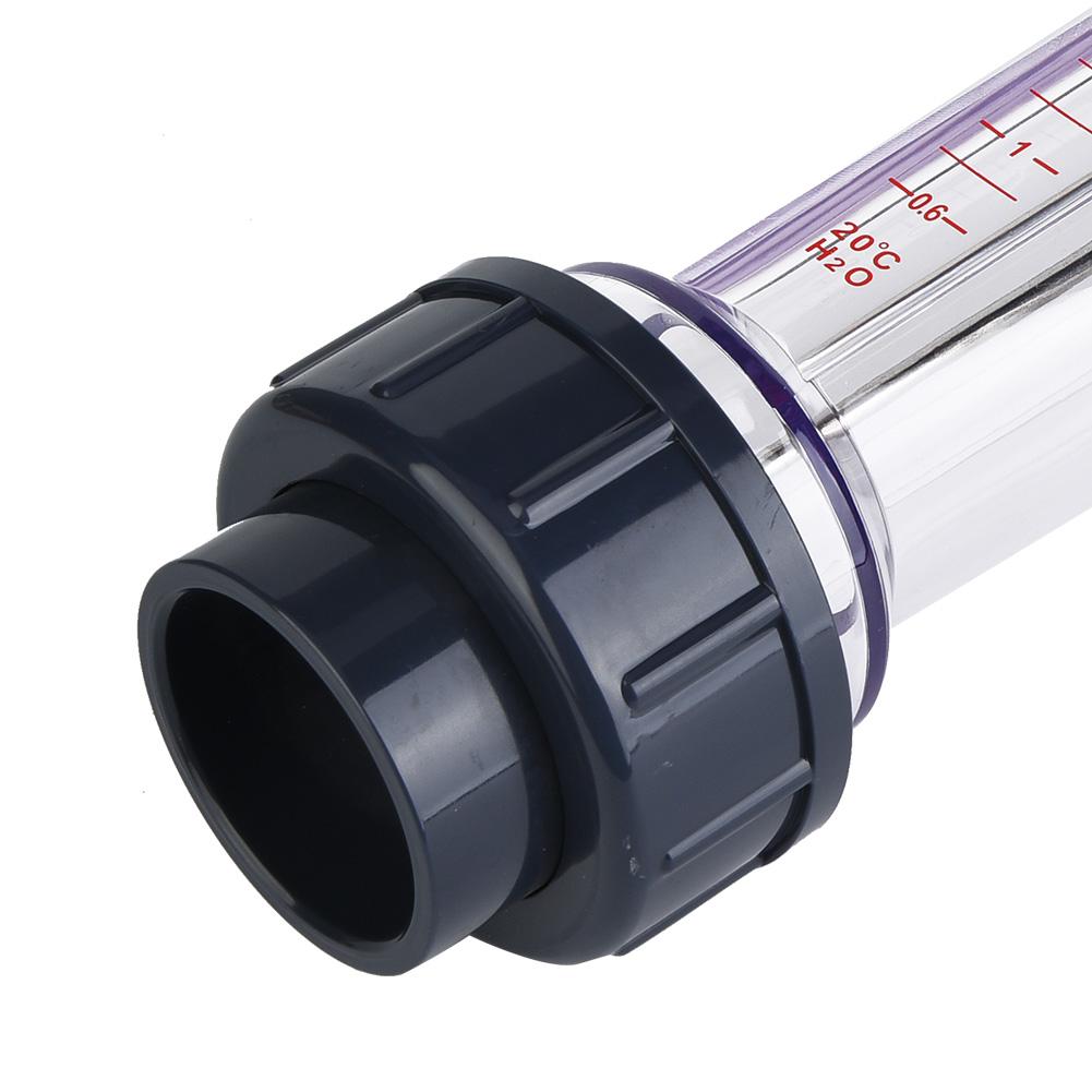LZS 40 (D) ABS Plastic Tube Type Liquid Flowmeter Flow Measuring Instruments 0.6 6m H