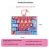 26 Grids Toy Clicker Keychain Stress Relief Keyboard Keychain Decompression Toy Backpack Pendant Charms Gift Keycap Clicker