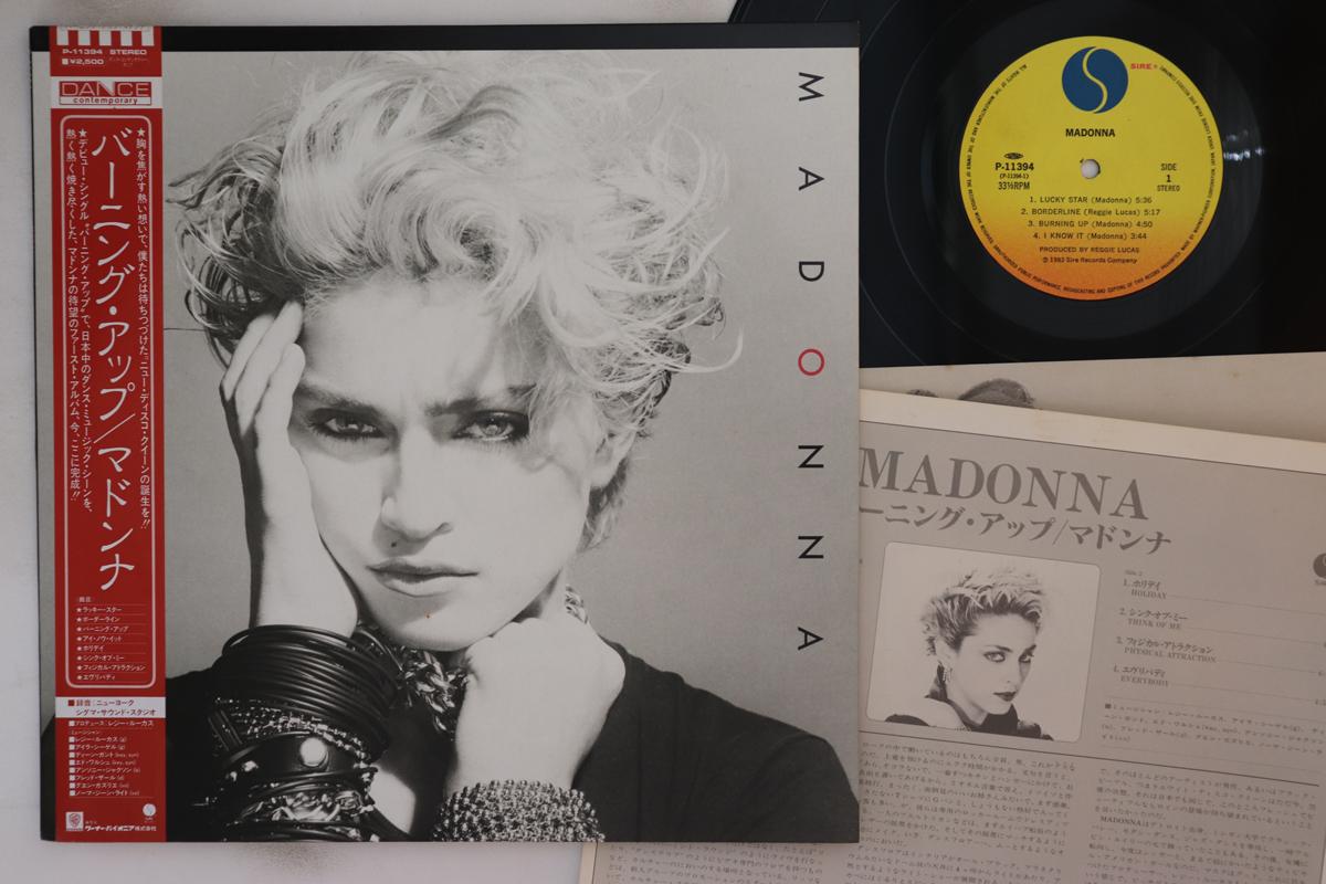

LP Record MADONNA - Madonna P11394 SIRE 1983 Japan Obi Pop Used