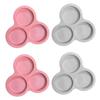 Set of 2 Silicone Egg Pans for Air Fryer Non and Heat Resistant Compatible with Oven and Dishwasher for Easy Cleaning