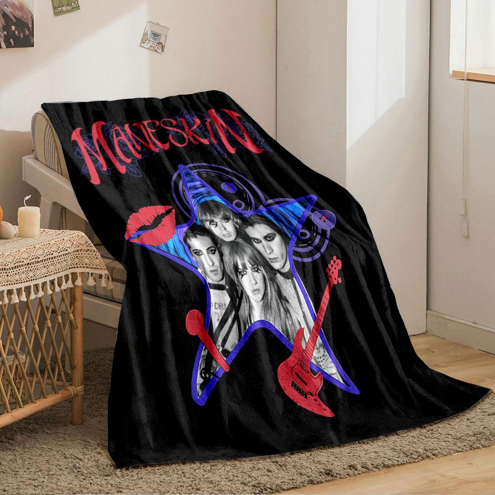 Måneskin Star Blanket Design for All Seasons Blanket Lunch Break Throw Gift
