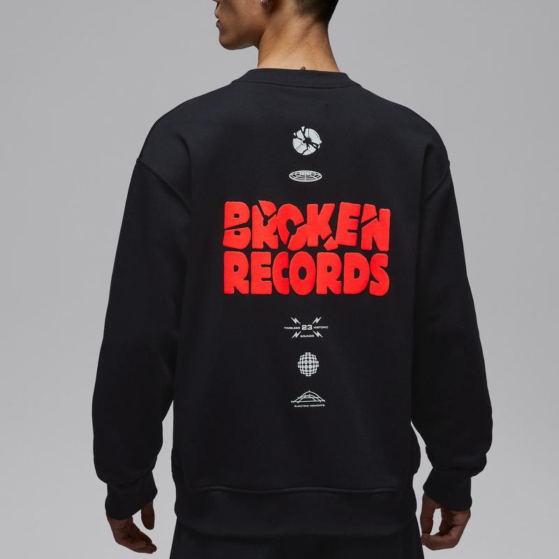 Jordan FLC AS M J BRK REC Crew Langarm-Sweatshirt Herren Oberteile IQ2981-010
