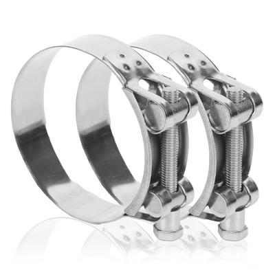 Archnote Muffler Band, Stainless Steel Muffler Band, Pipe Clamp, Silencer, Fixed, Universal, Motorcycle, Car,