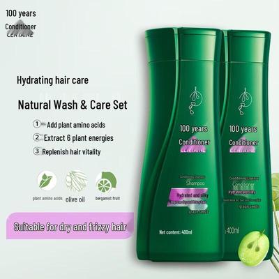 100-Year Moisturizing & Silky Smooth Shampoo & Conditioner Set