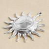 6pcs Steel Color Assorted Pendant Filligree Moon Sun Doji Charm Stainless Steel Charms For Jewelry Making Bracelets DIY Keychain