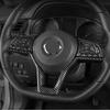 Carbon fiber Steering Wheel Trim 3pcs For Nissan Sentra - Accessories