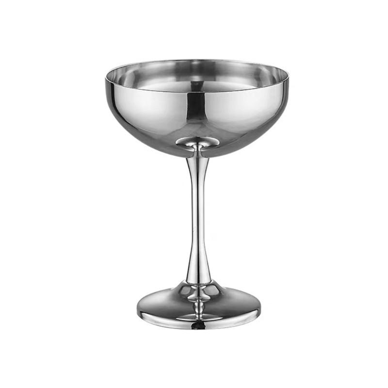 304Stainless Steel Ice Cream Cups Double Layer Serving Dish Dessert Serving Cups Metal Small Dessert Cups for Ice Cream 1