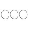 3PCS ORing Replacement Nitrile Rubber Seal Rings Gasket for Water Purifier Filter Cartridge 148x140x4mm