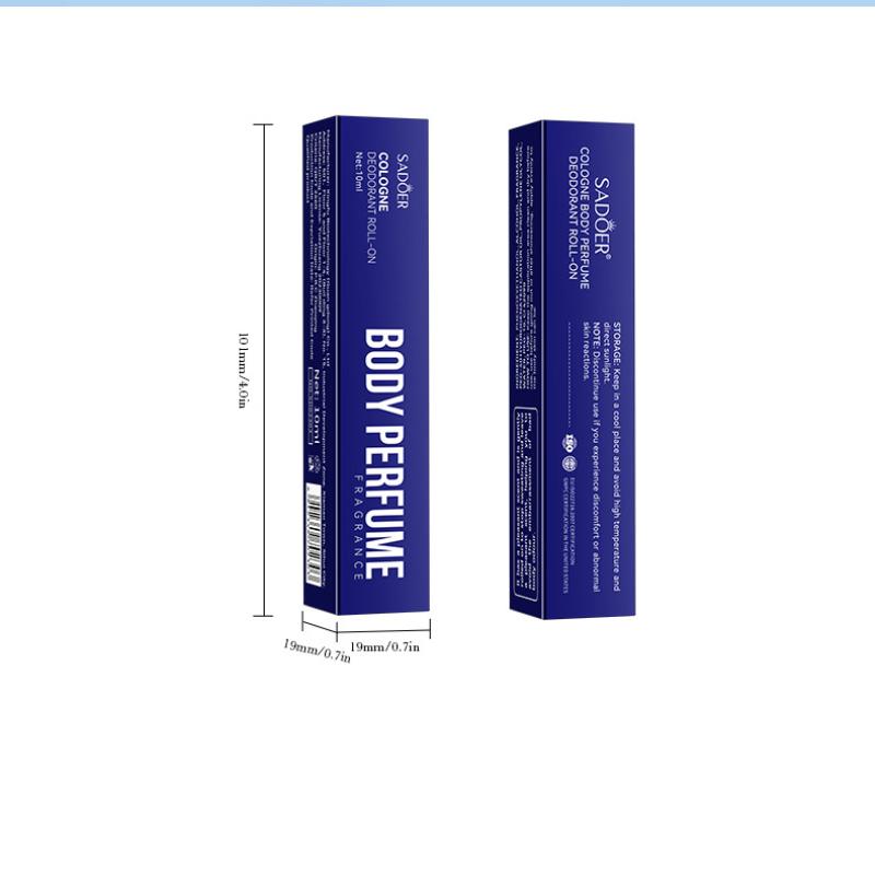 Walking Ball Body Perfume SADOER Cologne Silver Fragrant Refreshing Ball Perfume