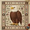 Bird Embroidery Craft Set For Adults Kids Detailed Pattern Guide Cloth Materials Art Project