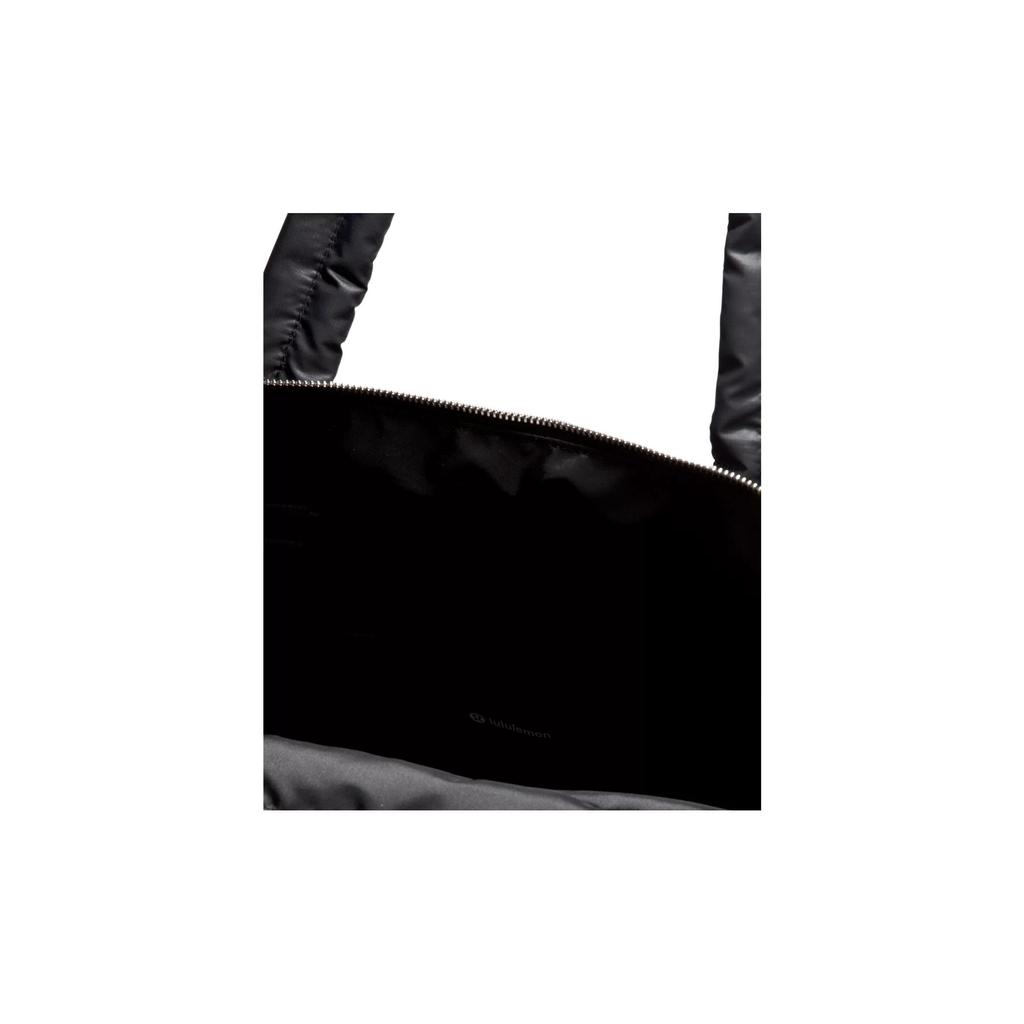 Lululemon Quilty Pleasures 12L Soft Comfortable Nylon Tote Bag Women tote Black LW9FXRS-0001