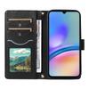 For Samsung Galaxy A05s 4G Case Wallet Rhombus Leather Phone Cover with Shoulder Strap,Wrist Strap