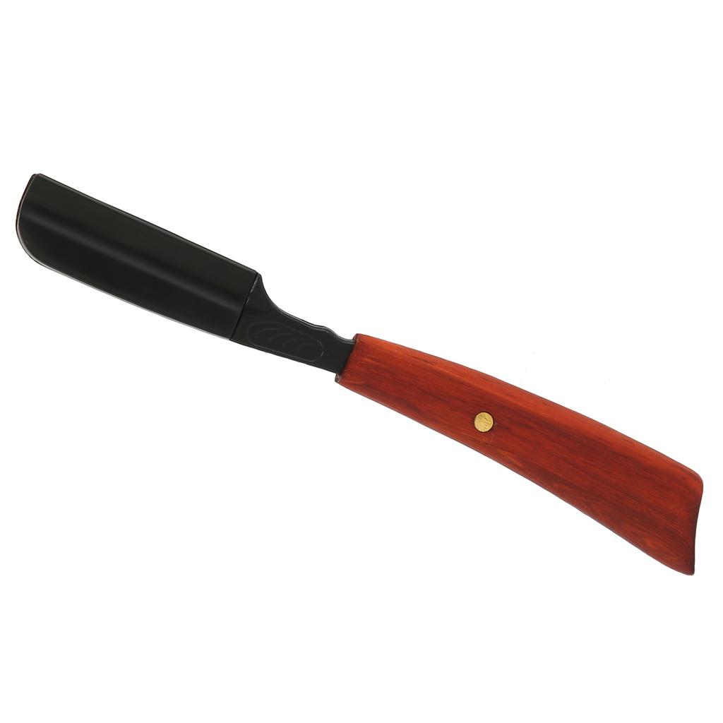 Straight Handle Razor Zinc Alloy Japanese Straight Edge Barber Razor for Shaving Hair EyebrowsS53-6