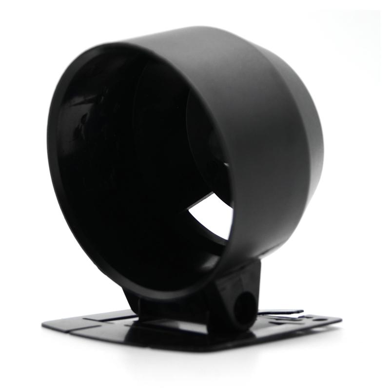 Black Gauge Pod Bracket 60mm Racing Gauge Pod Gauge Cap Car Meter Cap Dash Pod Mount Holder Plastic Gauge Pods