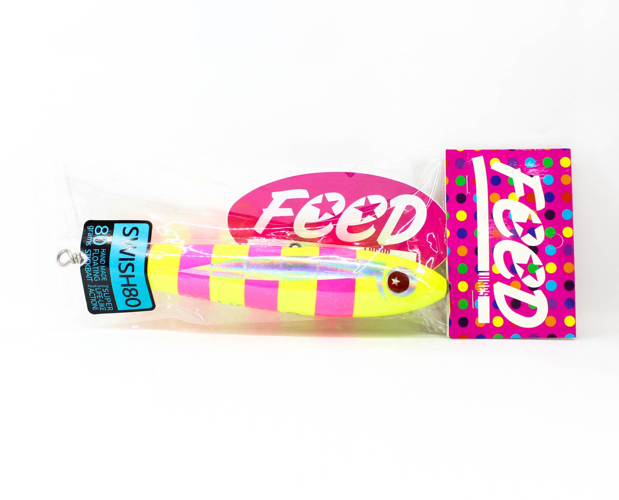 

Feed Swish 80 Hand Made Wood Floating Lure 80 grams 202 (4202)