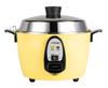 Official Daido Electric Pot Rice Cooker 6 Cups Stainless Steel Outer Pot Yellow Color M Size [TATUNG Store] (Electric Pot) - - [Genuine Product]