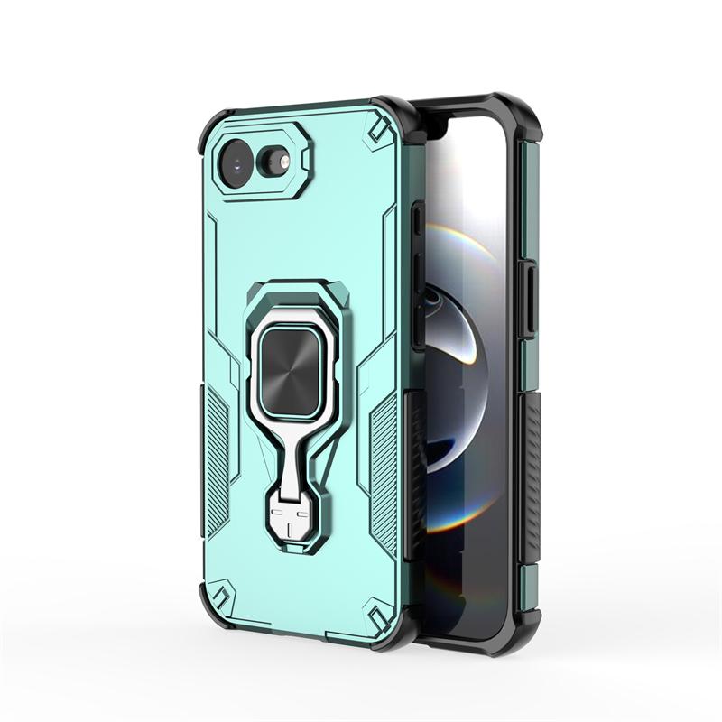 Anti-Slip Phone Case For iPhone 16e Magnetic Suction Stand Phone Holder Armor Back Cover For iPhone 16e Case For iPhone 16e Case