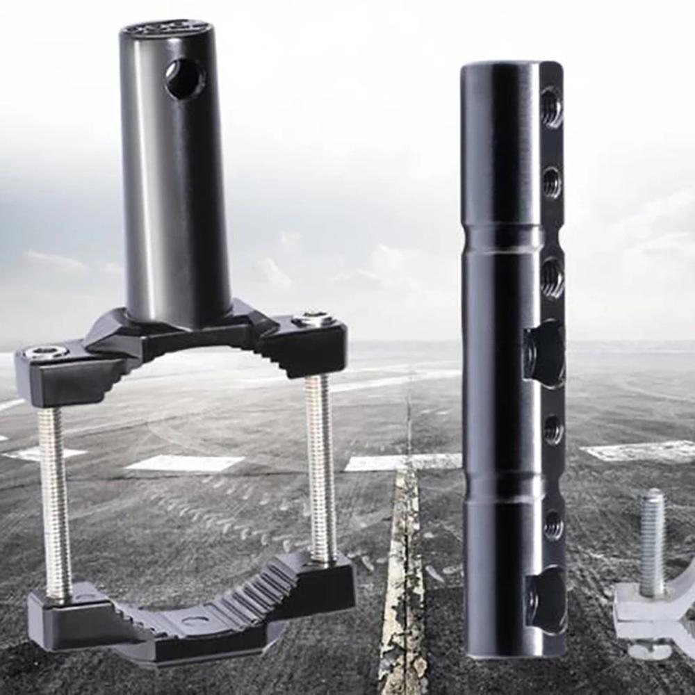 

Motorcycle Bumper Modified Motorcycle Headlight Stand Spotlight Extension Pole Bumper Mount Clamp