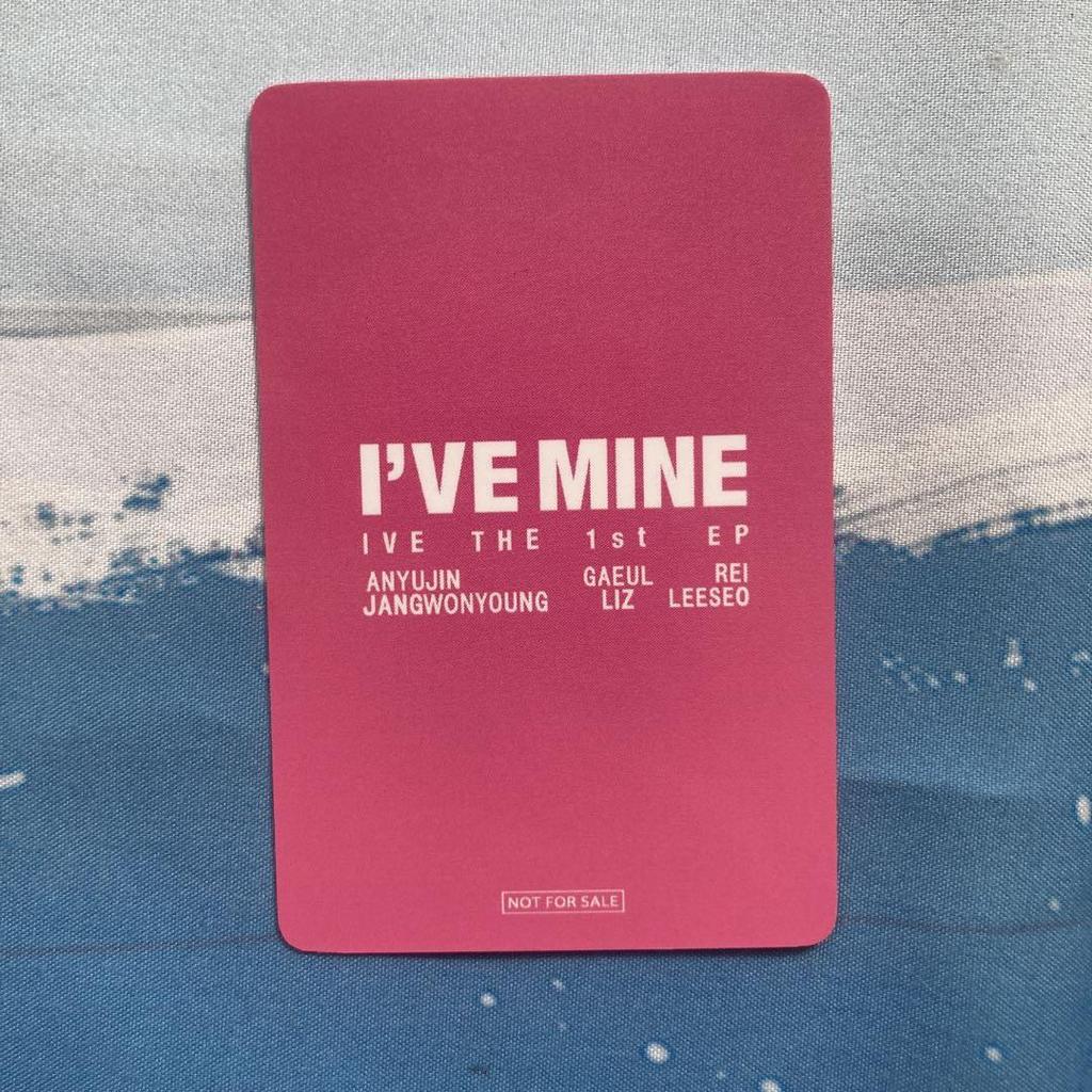 [USED] IVE I'VE Yokohama mine Arena venue limited trading card Wonyoung