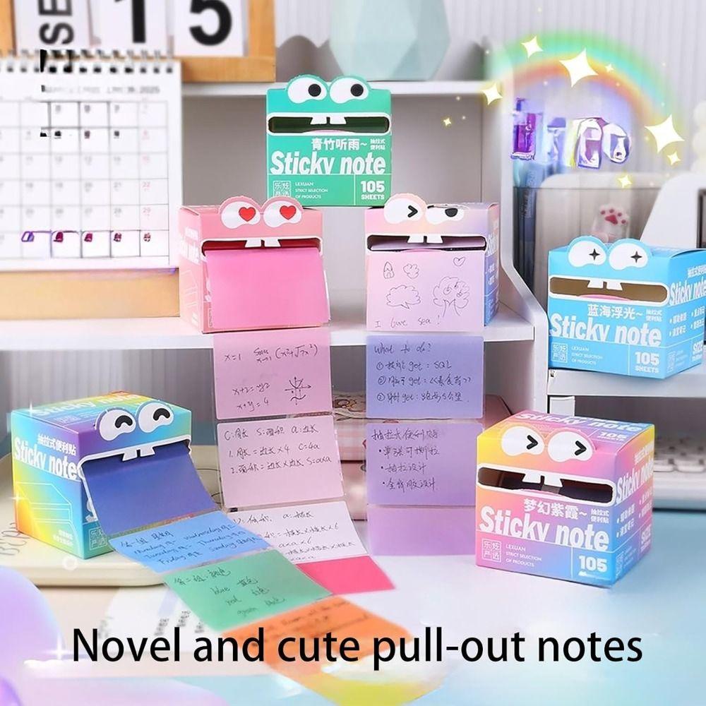 Pull Out Design Memo Pad Paper Dopamine Planner Schedule Stickers  Office School Supplies