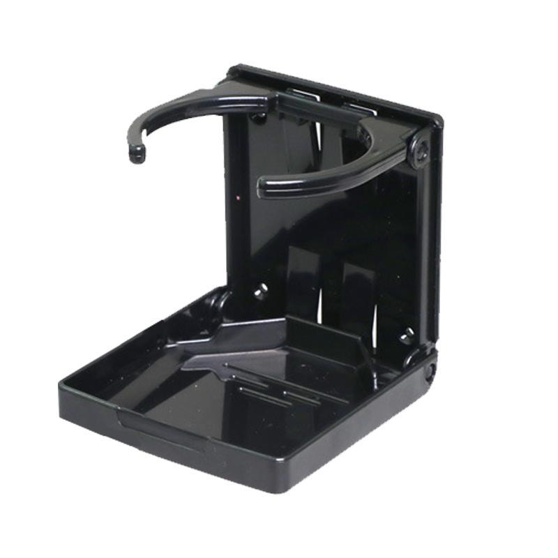 2PCS Adjustable Folding Drink Holder with Screws and Tapes White Folding Automotive Cup Holders for Car Truck Boat Van.