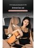 Car Armrest Box Pad 4-in-1: Height Booster, Tissue Box, Storage Bag, Cup Holder.