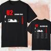 2026 Hot Irish Rock Band U2 Graphic Print T-Shirt Women Men Harajuku Streetwear Fashion O-neck Cotton Oversized Top Summer New Tee Casual Short Sleeve