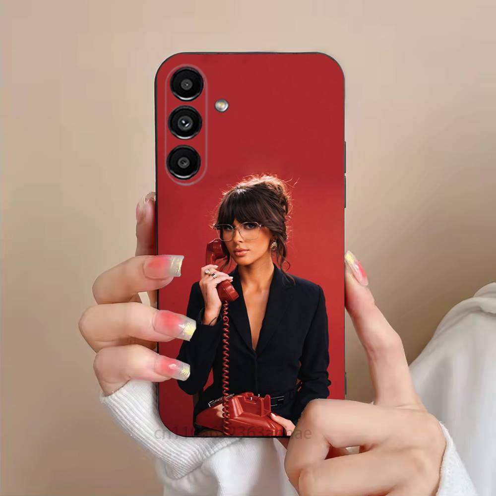 Ella Singer Langley Phone Case For Samsung Galaxy S21 22 23 24 S25 Ultra PlusS20 FE S10 Plus Cover Funda