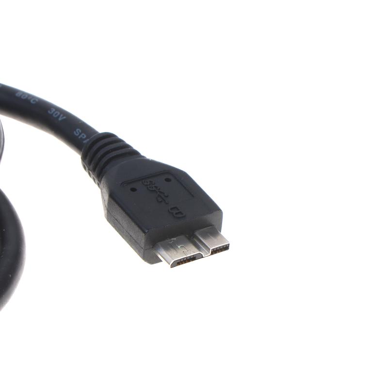 Usb3.0 Type A To Micro B External Hard Drive Disk Cable 5Gbps High Speed Transfer For External Hard Drives Cameras Phones