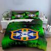 Brazil Football Crest Pattern. Bedding Sets Duvet Cover Sets Duvet Covers Pillowcases(1 * Duvet Cover 2 * Pillowcases, Without Duvet Insert)