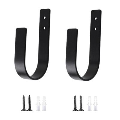 Curtain Tiebacks & Holdbacks Wall Mounted U Shaped Hooks with Screws Curtain Tie Backs Drapery Pull Backs Tie Backs