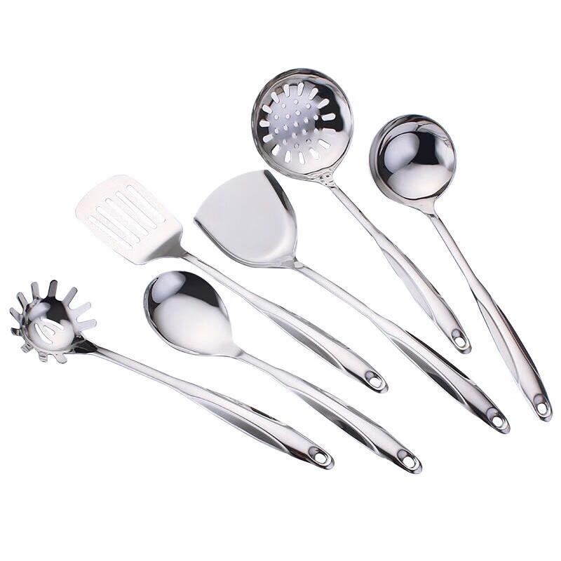 ZISIZ 5-Piece Stainless Steel Kitchen Utensil Set