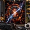 Wandbehang Tapisserie Borussia Dortmund Drucktuch für Wohnzimmer Schlafzimmer Heimdekoration
