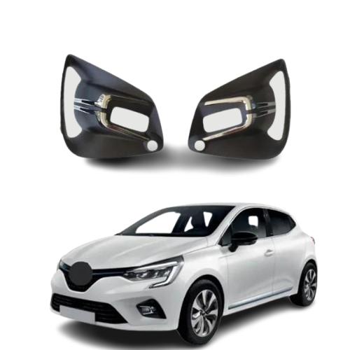 

Chrome Fog Light Frame Right Left For Renault Clio Mk5 2019 After OEM 261526778R