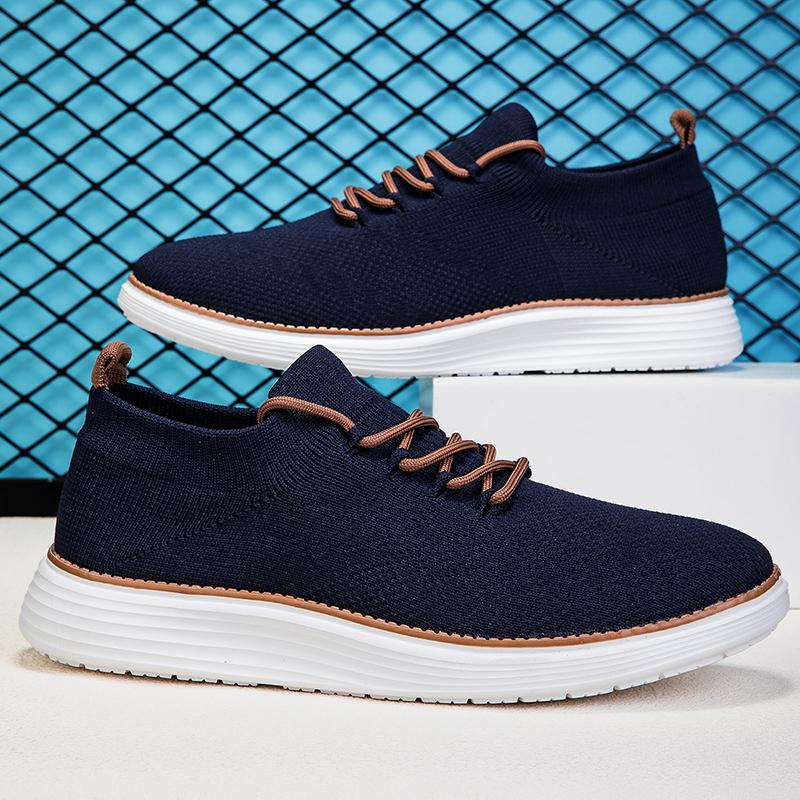 Witte Mesh Heren Sneakers Grote Maten 39-50 Ademende Casual Sneakers Heren Lichte Slip-on Hardloopschoenen voor Mannen Zapatillas Hombre