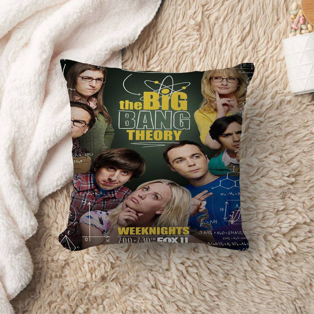 The Big Bang Theory Classic Tv Cushion Cover Polyester Sofa Cushions Decorative Throw Pillows Home Decoration Pillowcover