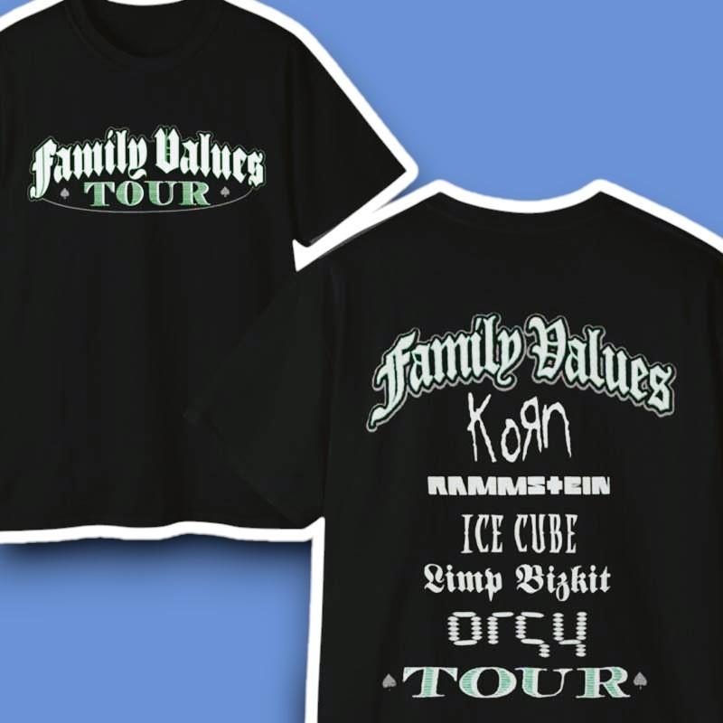 Premium Quality Korn Family Values Tour 1998 Retro Unisex T-Shirt All Size S-5XL XL