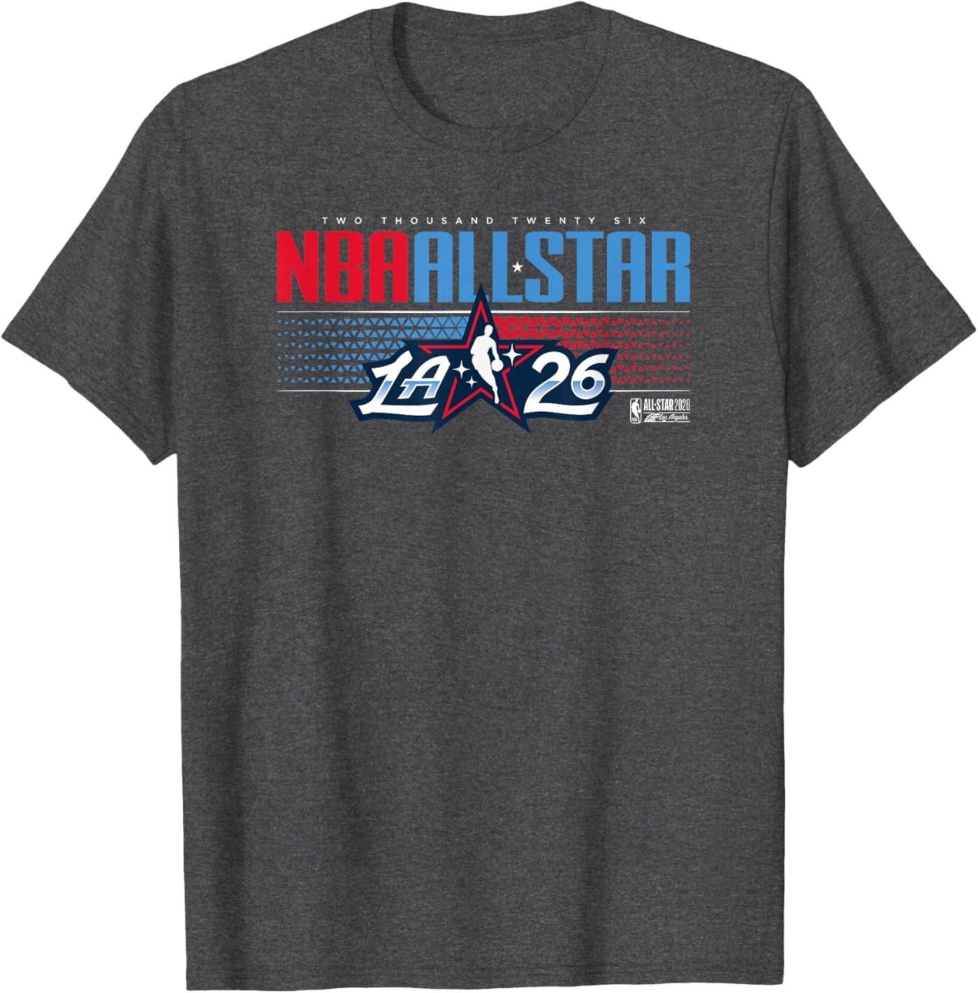 NBA Official 2026 All-Star T-Shirt S разноцветный