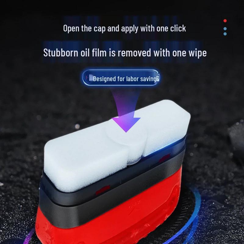Red Oil Film Remover Wipes for Car Glass: Powerful Cleaner for Windshield and Mirrors