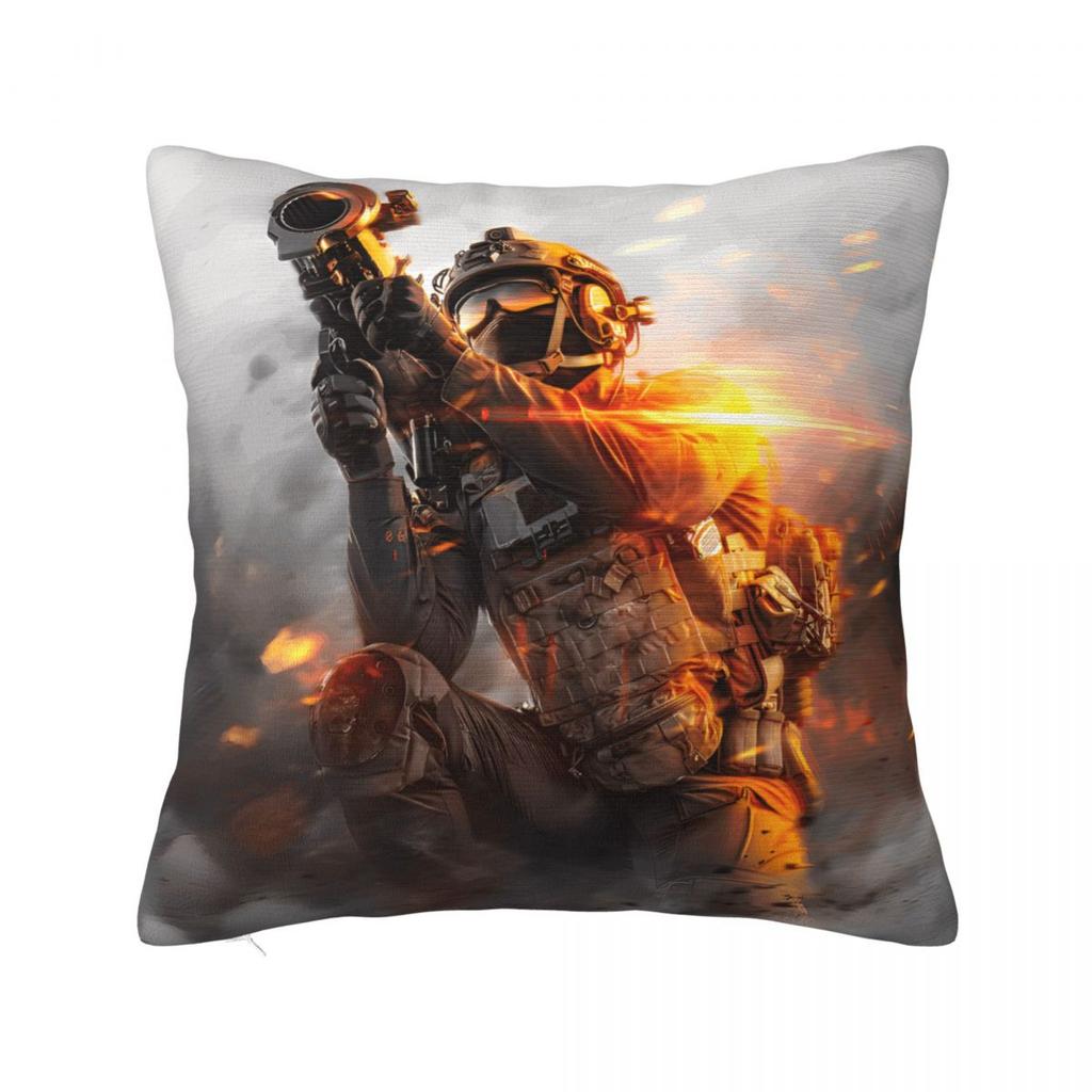 New Battlefield 6 Game Funny Pillow Cover Vintage Pillow Case For Wedding Party Home Decor Cushion Cover Polyester Pillowcases